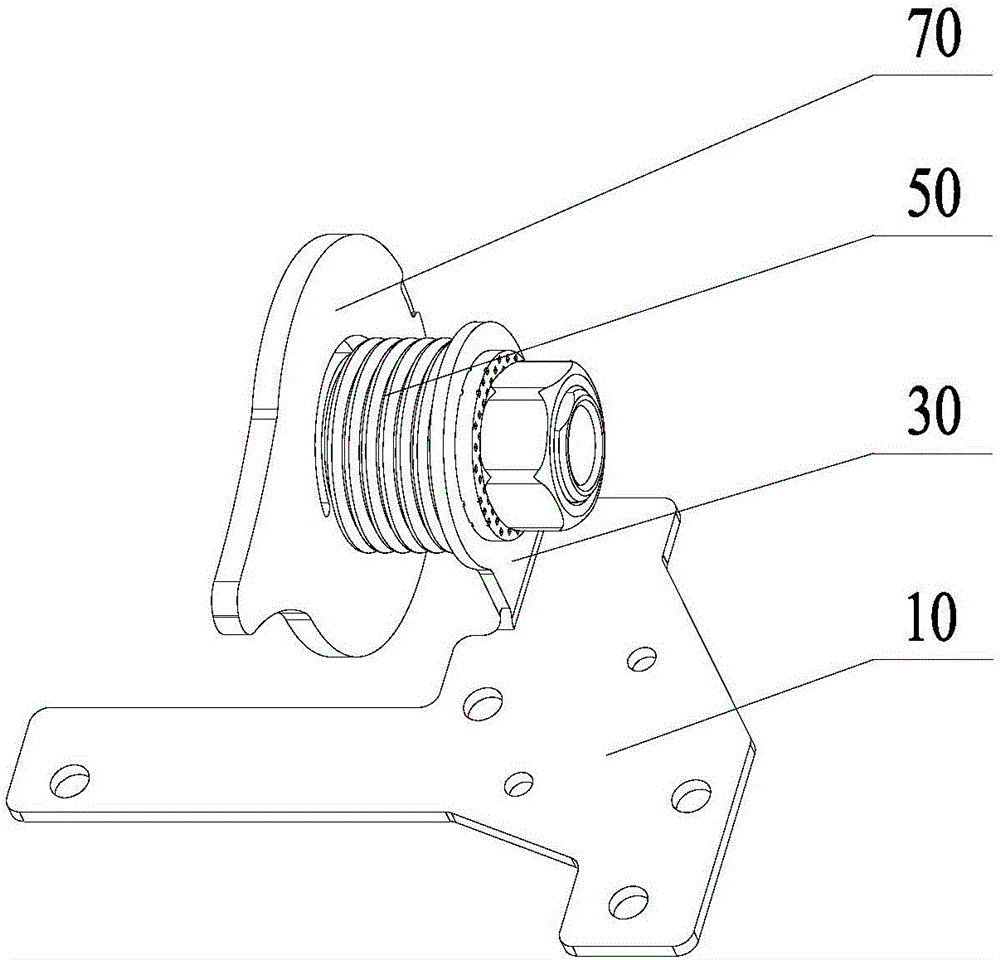 Hinge structure and electronic device with same