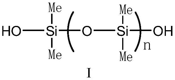 A kind of preparation method of simethicone oil