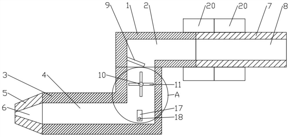 Injection molding machine injection molding head convenient to disassemble and assemble