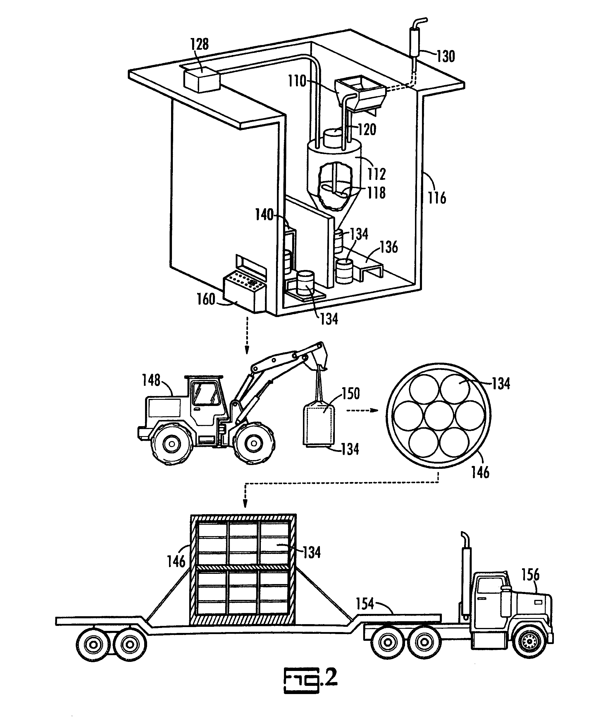 Waste Stabilization and Packaging System for Fissile Isotope-Laden Wastes