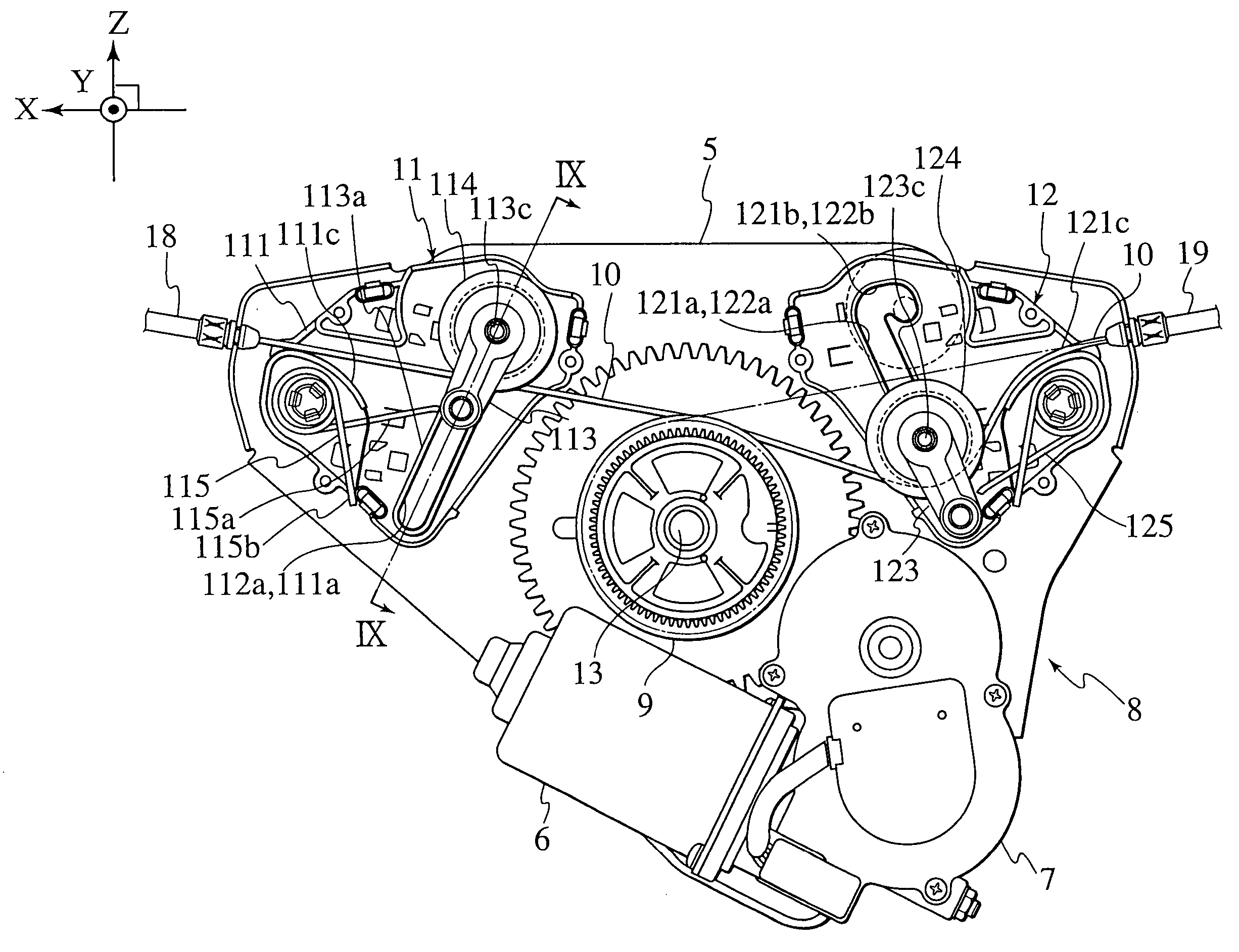 Tension controller and opening-and-closing device for vehicle having the same