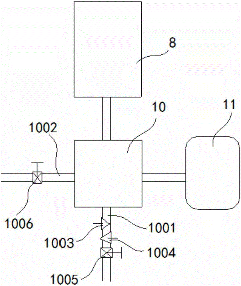 Odor treatment device of sludge drying system