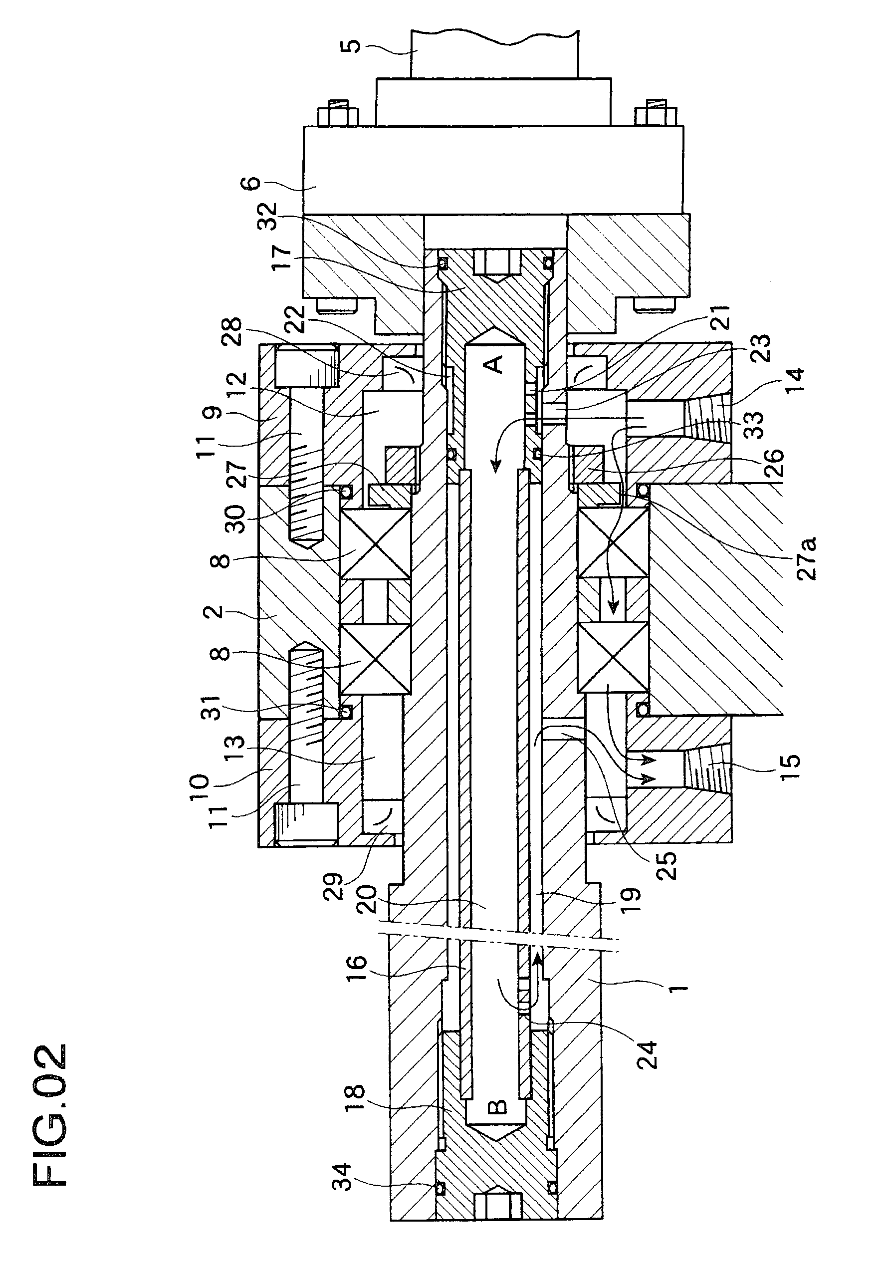 Cooling/lubricating device for machine tool feed shaft