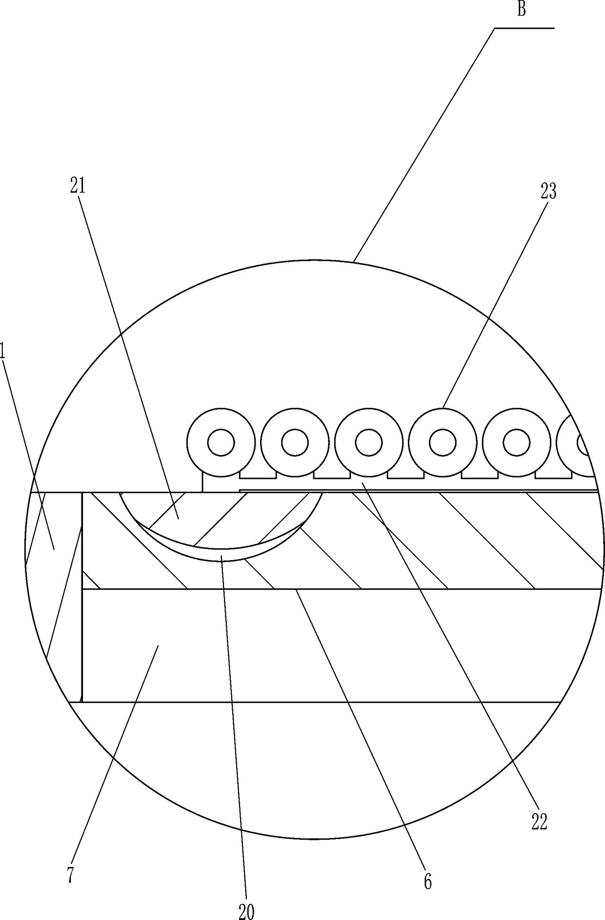 Medical auxiliary turning-over device