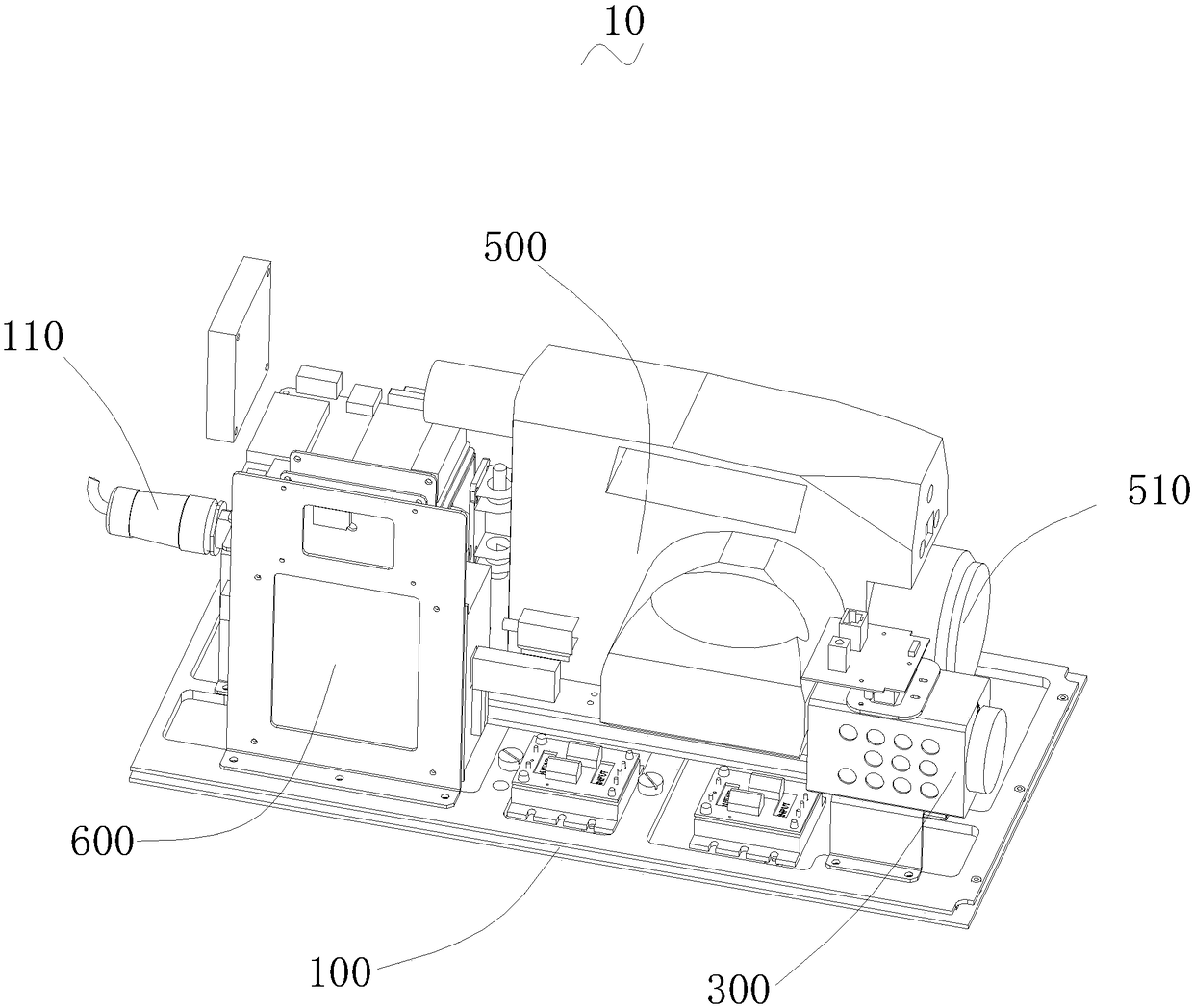 Intelligent inspection infrared leakage detection sensing monitoring device