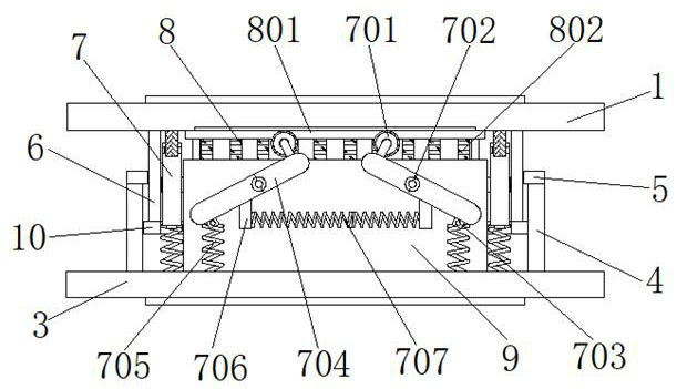 Grid type box soft steel damper applied to bridges and structural engineering