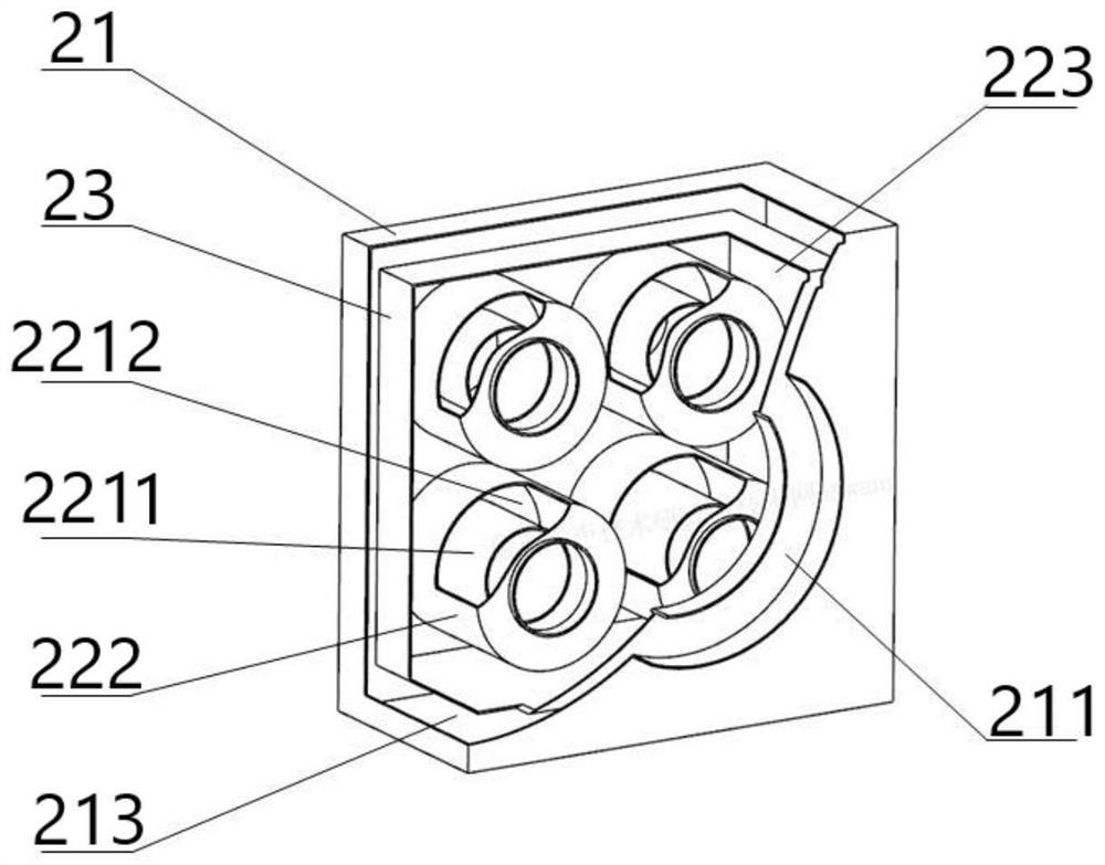 Fan components, air cooling systems and electric drive engineering machinery