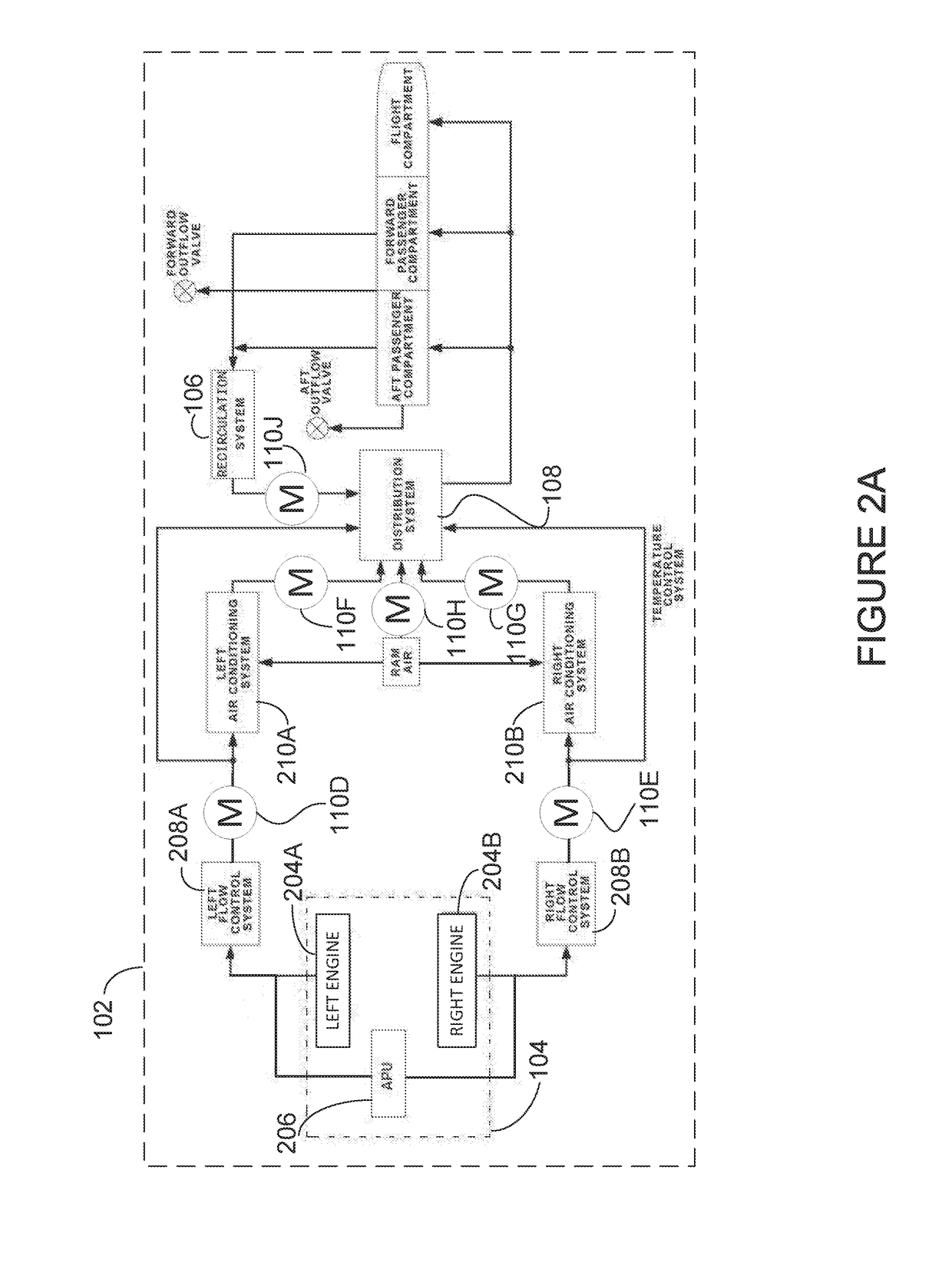 Aircraft air quality monitoring system and method