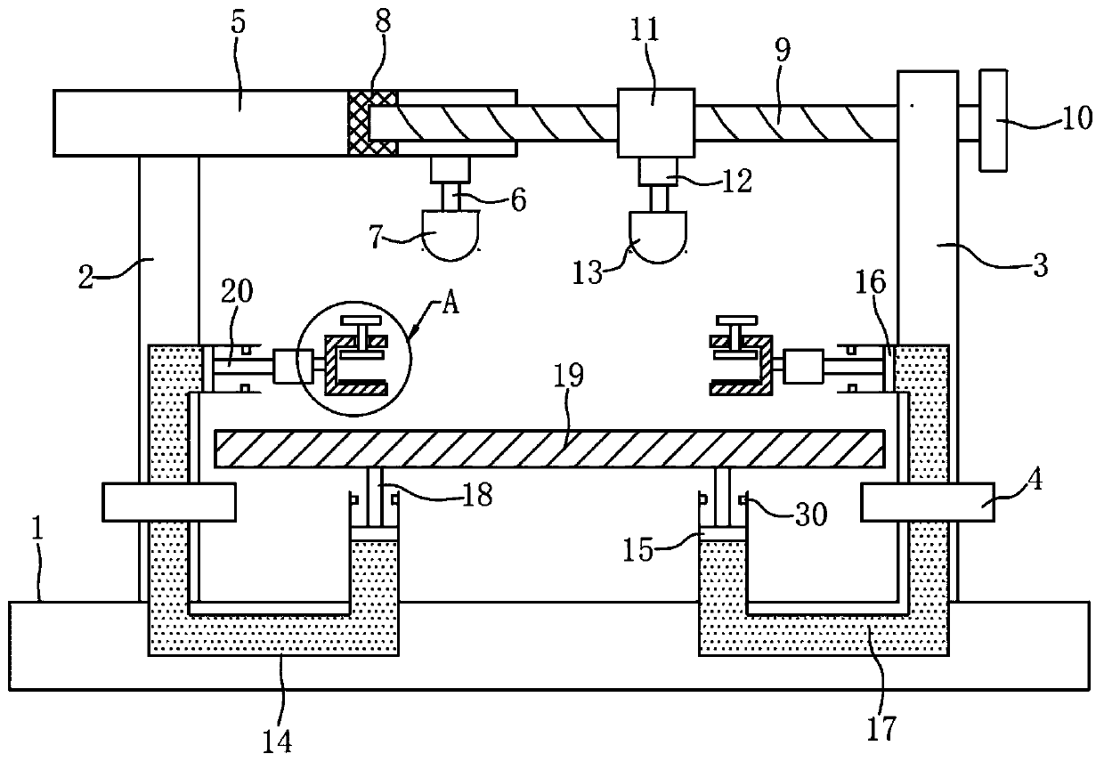 A steel plate bending machine with adjustable bending depth