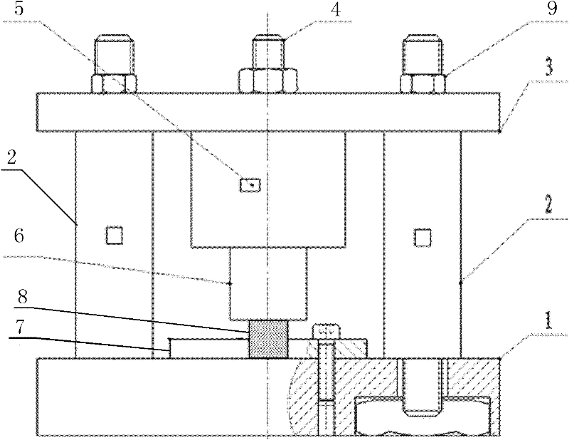 Device and method for testing normal-temperature and high-temperature compression stress relaxation of rubber