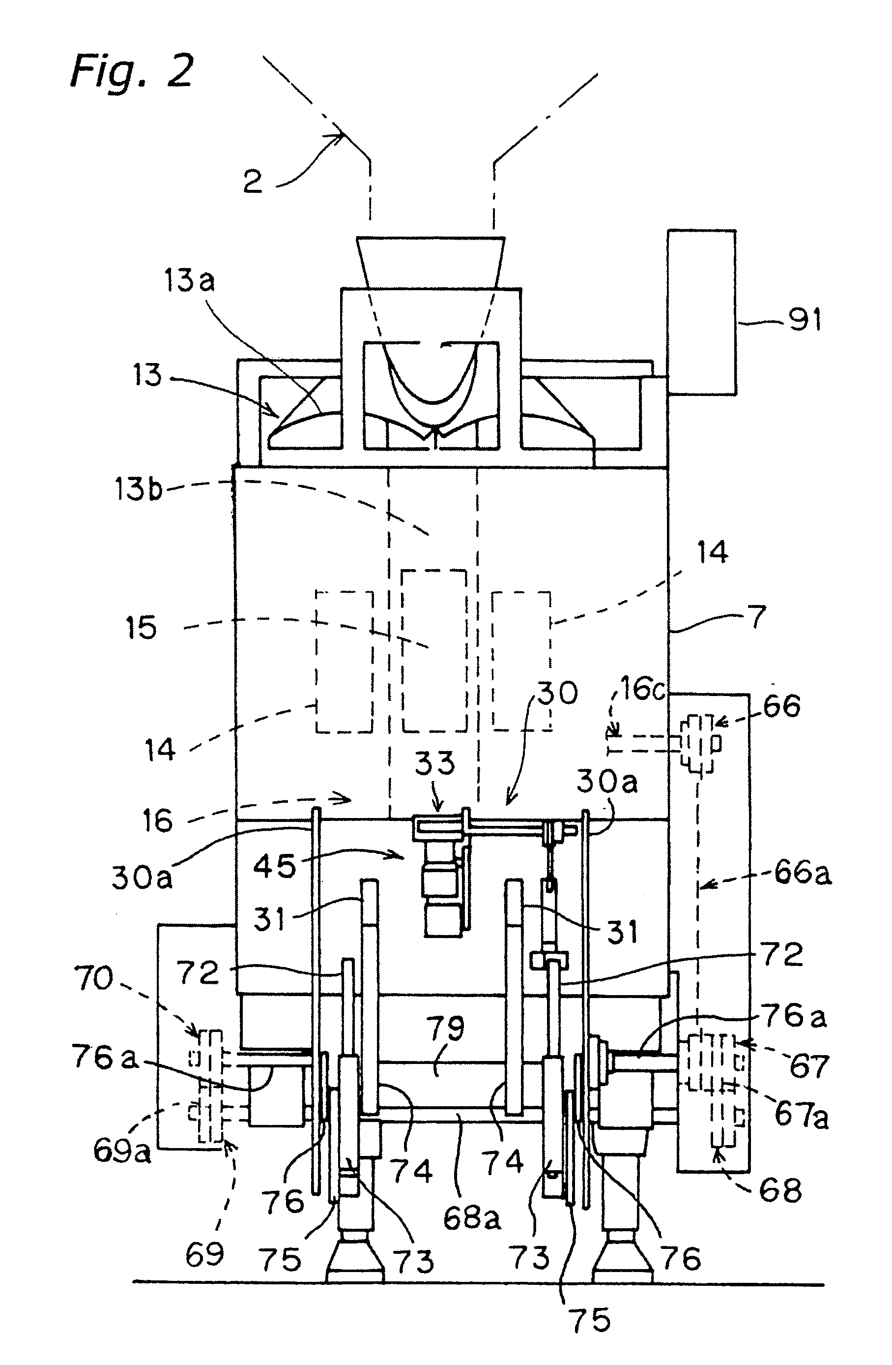 Bag manufacturing and packaging apparatus