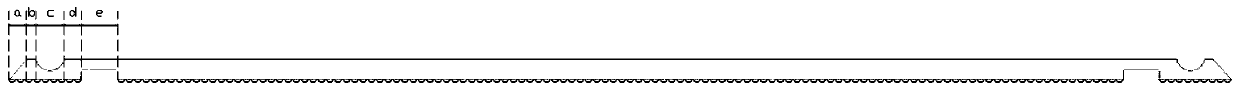 Micro-joint type grating pinch plate, combined array and production method of micro-joint type grating pinch plate