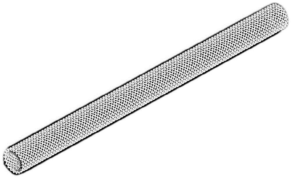 Bending fully degradable magnesium alloy nerve guide and its preparation method