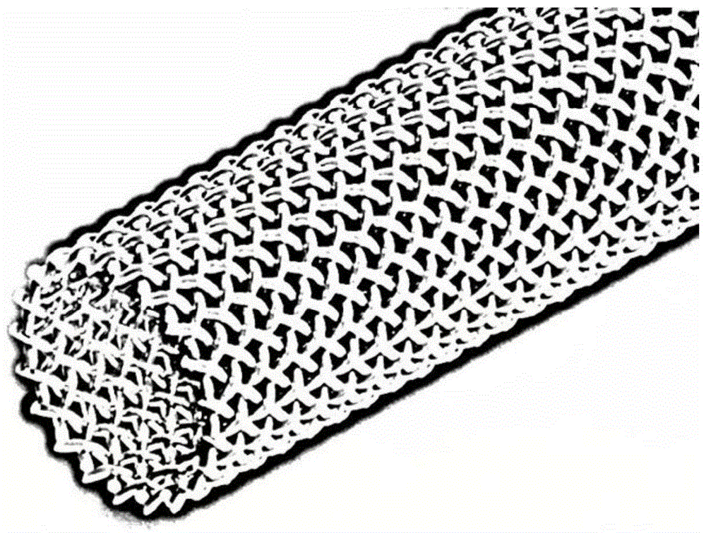 Bending fully degradable magnesium alloy nerve guide and its preparation method