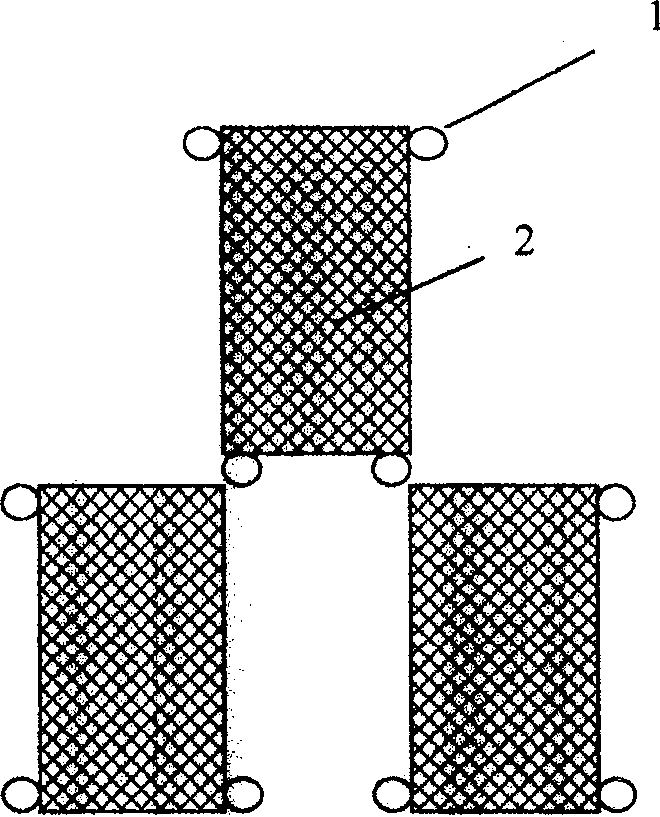 Method for planting submergent plant in lake