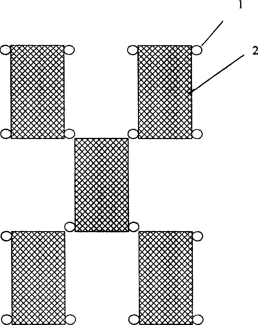 Method for planting submergent plant in lake