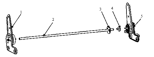 Automobile seat angle adjuster assembly