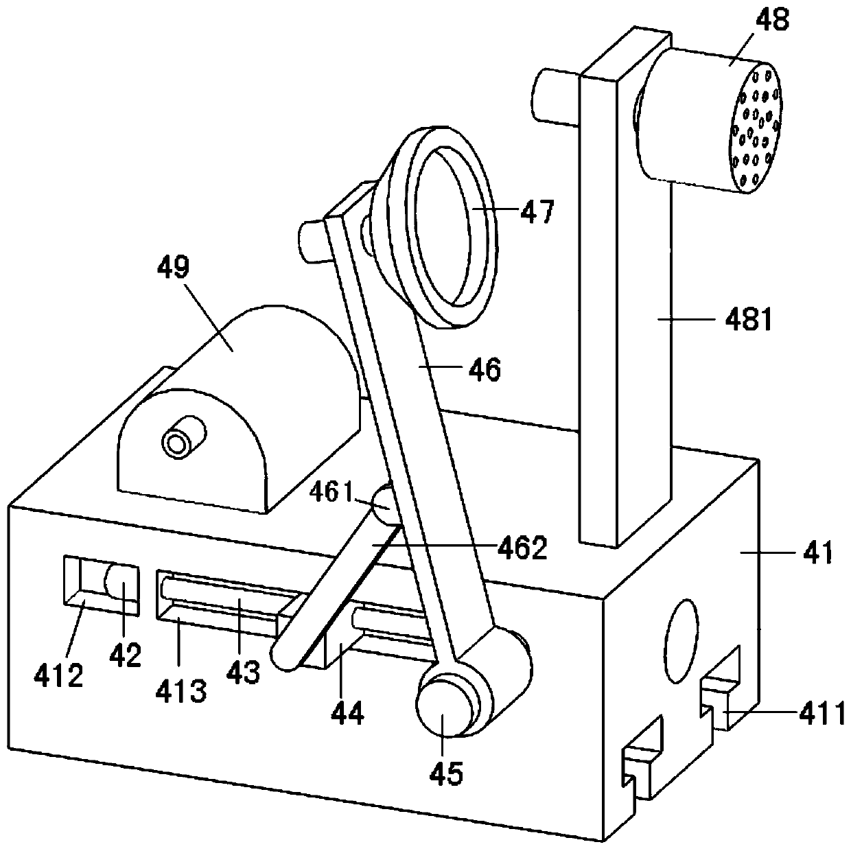 Rotary double-sided automatic stamping equipment for books