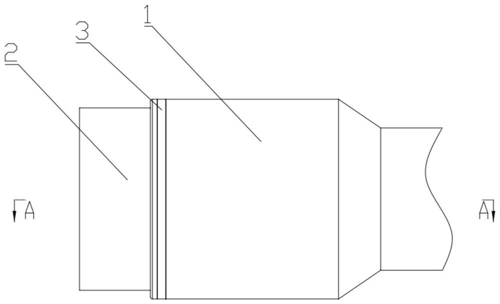 A graphite-sealed valve