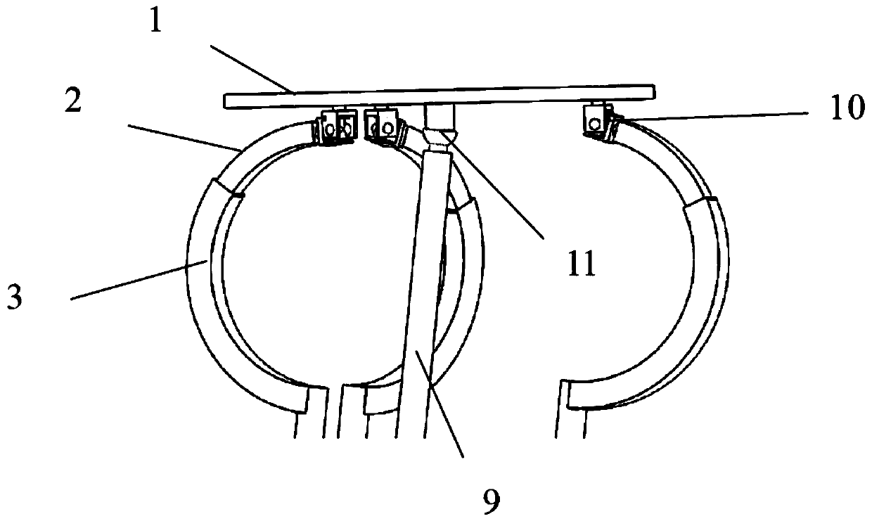 A Three Degrees of Freedom Parallel Mechanism with Arc Moving Pair