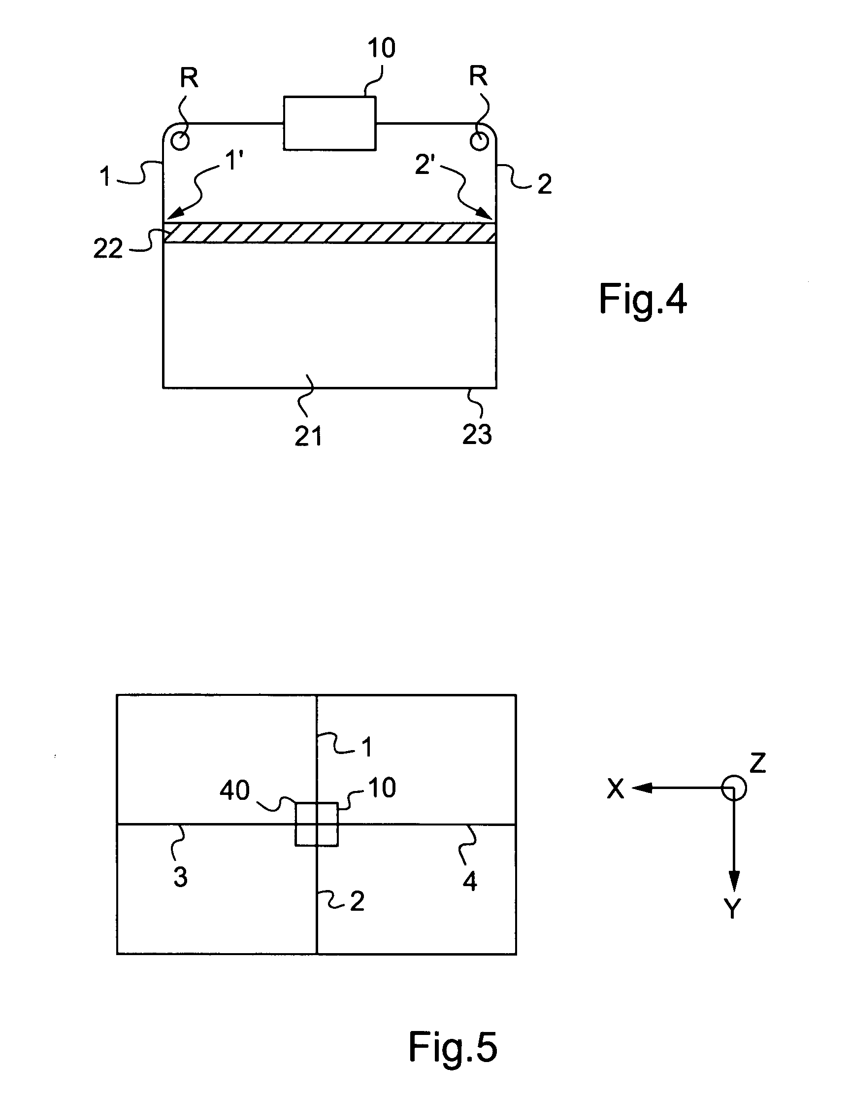 Device for opposing sloshing in a flexible tank