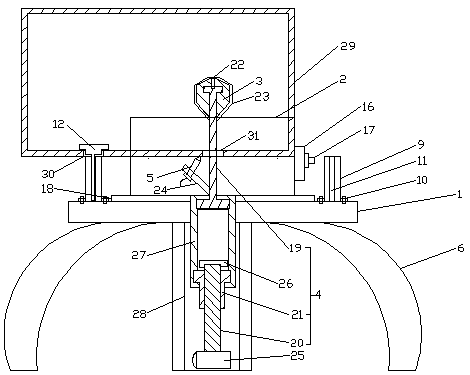 A jacking machine for high voltage transformer shell processing