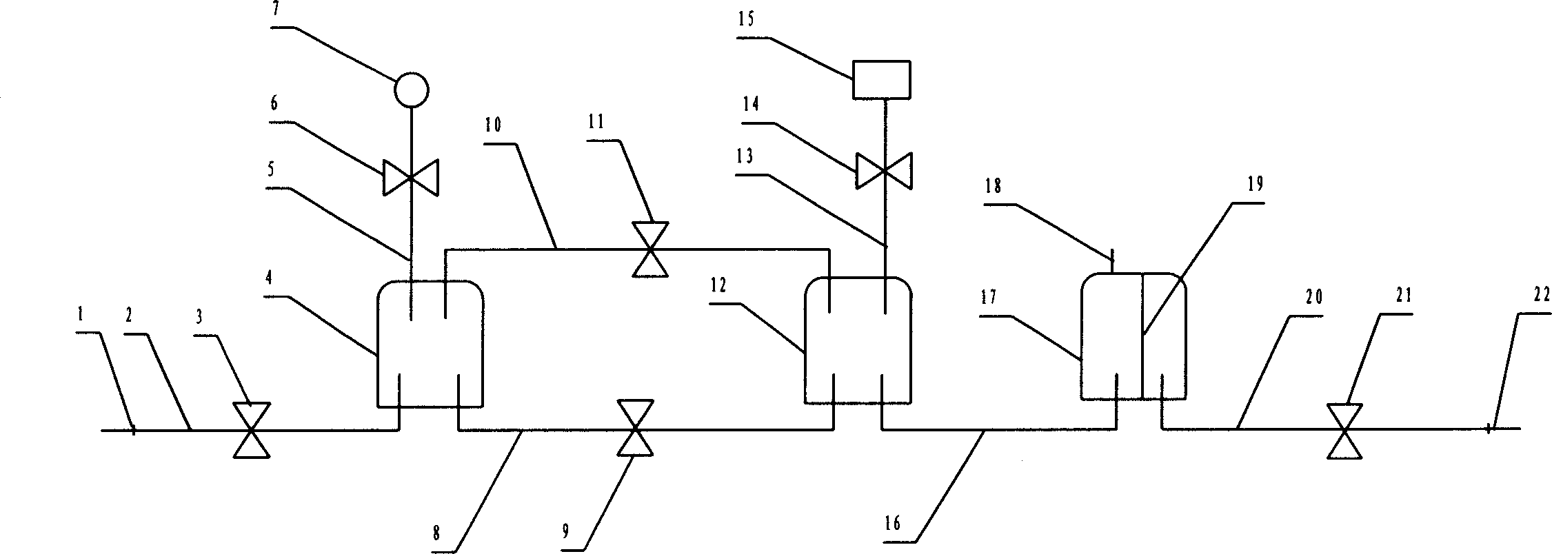 Disinfecting device for blood