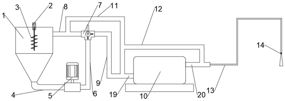 A kind of advanced premixed abrasive water jet equipment and generating method