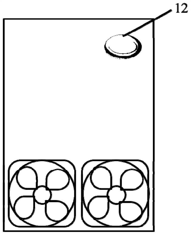 Photocatalytic-thermocatalytic air purification device