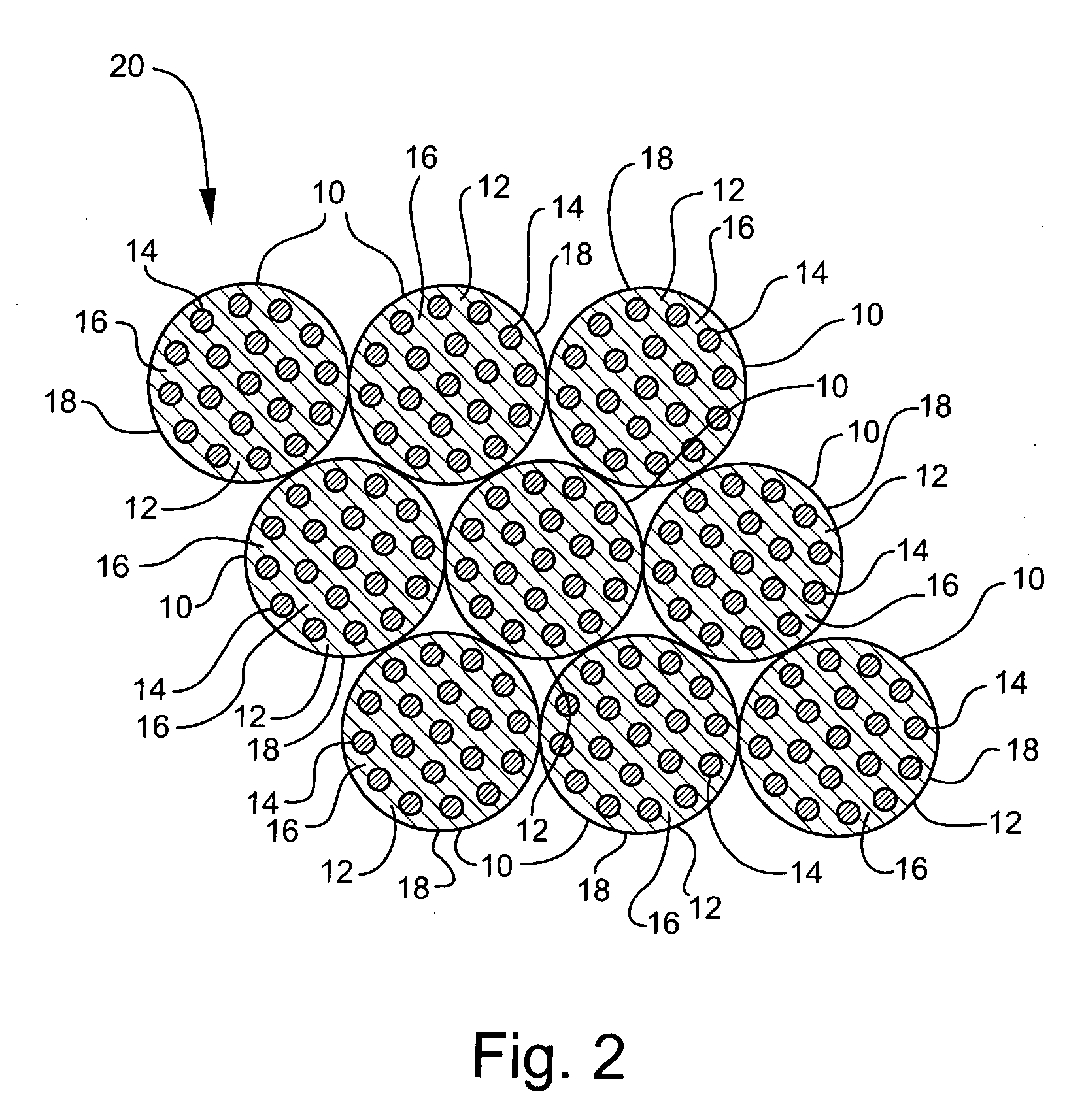 Transparent, reinforced, composite fiber and articles made therefrom