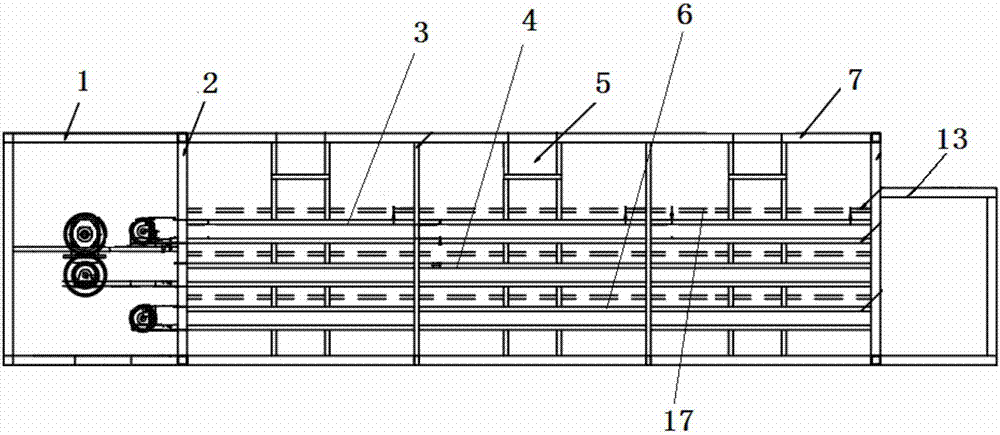 Multilayer drying machine with different filter screens