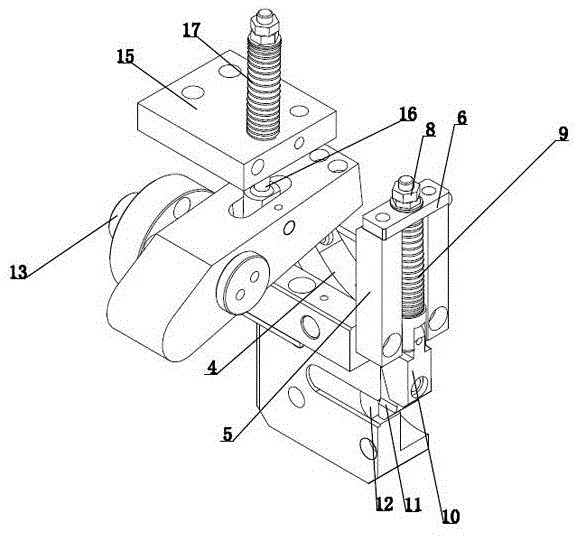 Integrated cutting and feeding mechanism of cold heading machine