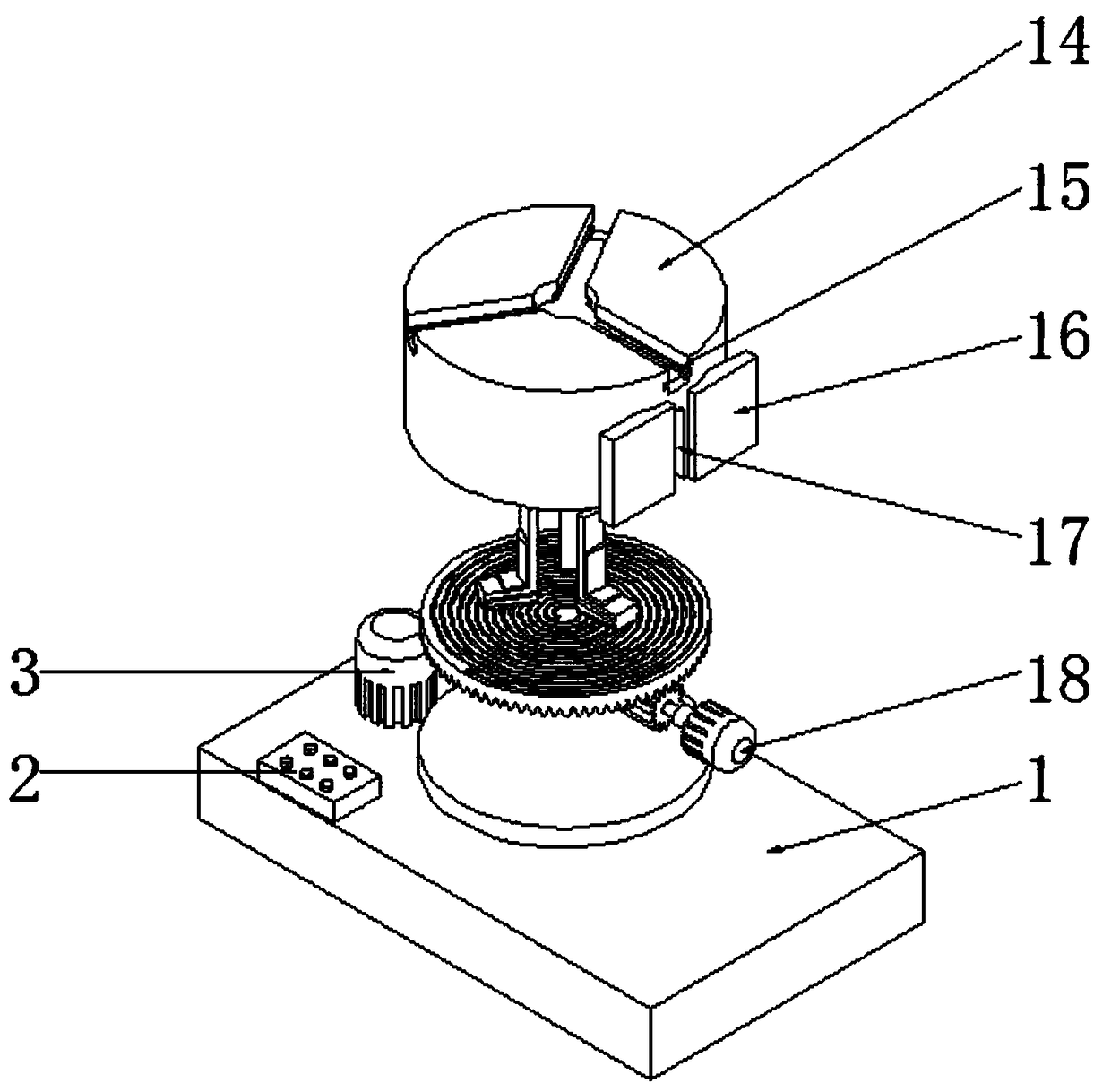 Tool clamp used for car flywheel