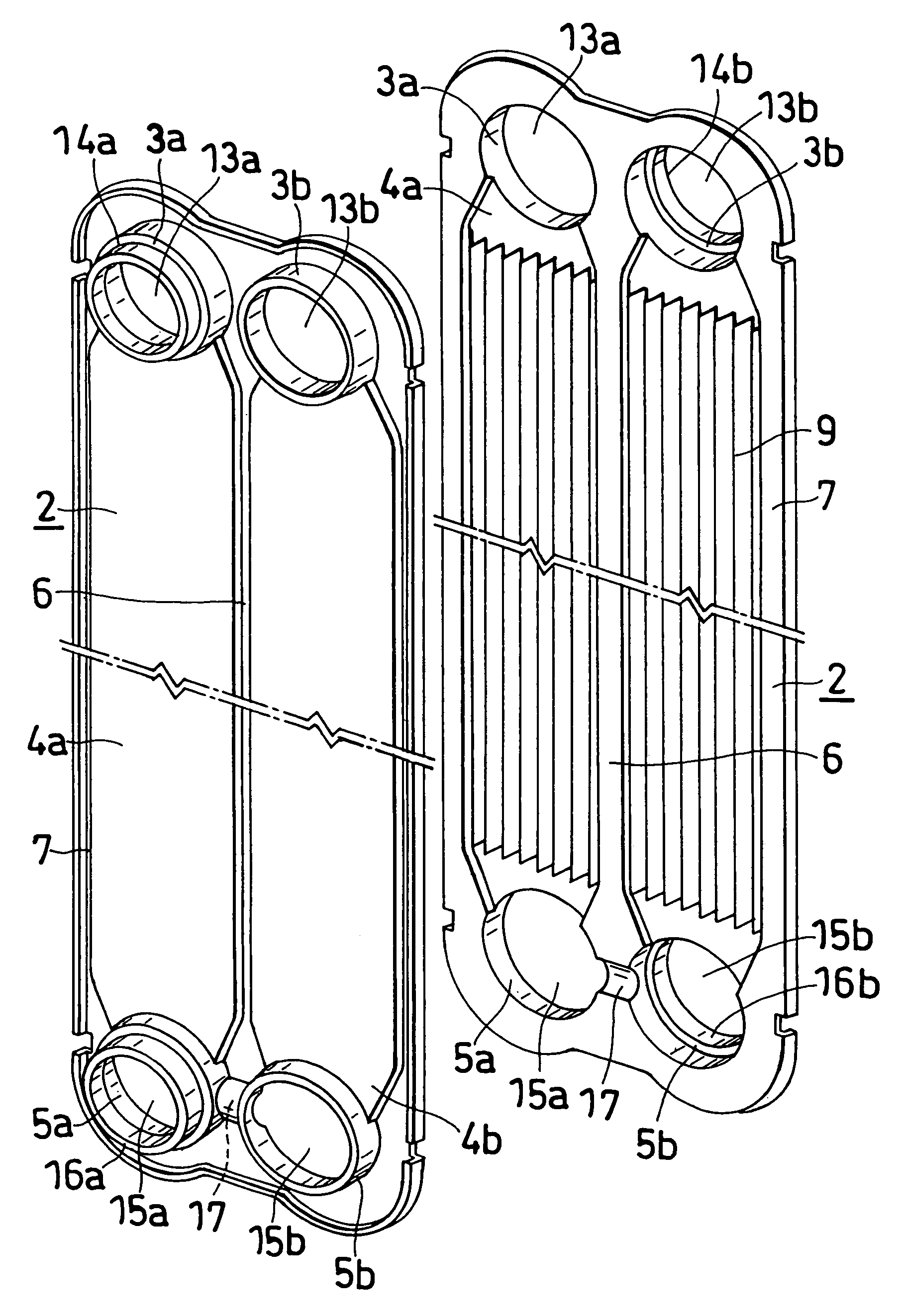 Layered heat exchangers