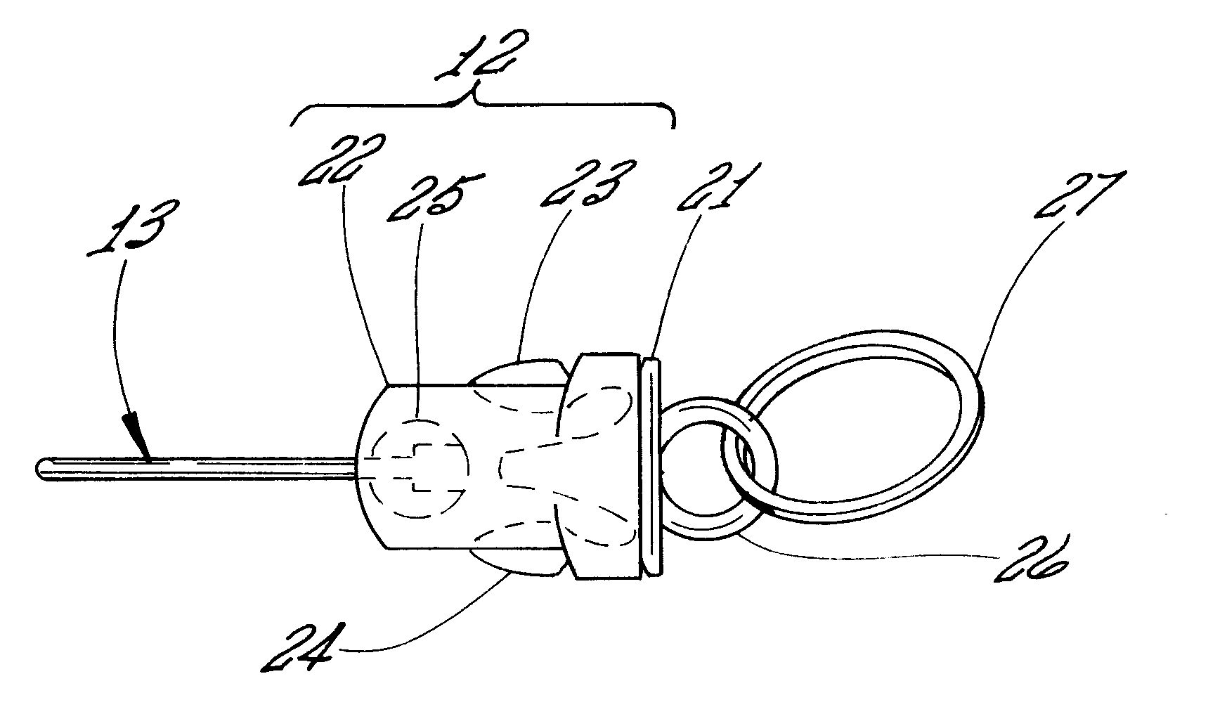 Connector with strain relief