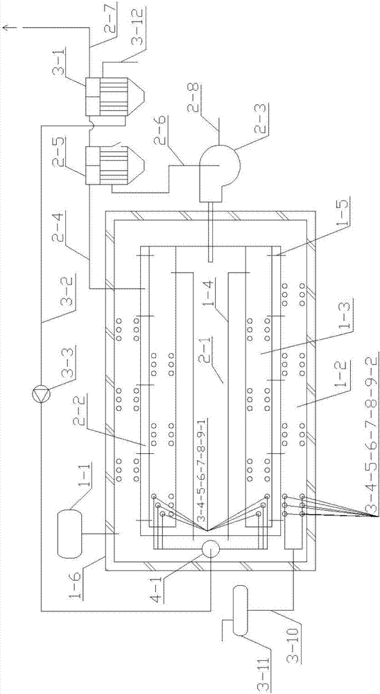 Gas-fired, molten salt integrated steam boiler