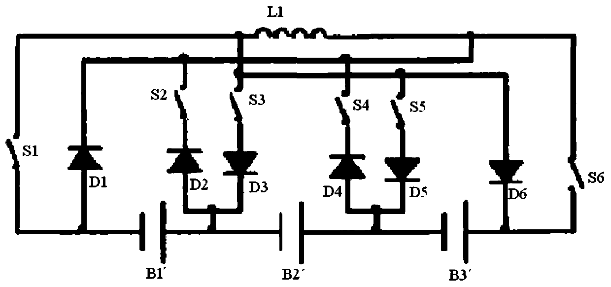 Battery voltage equalization device