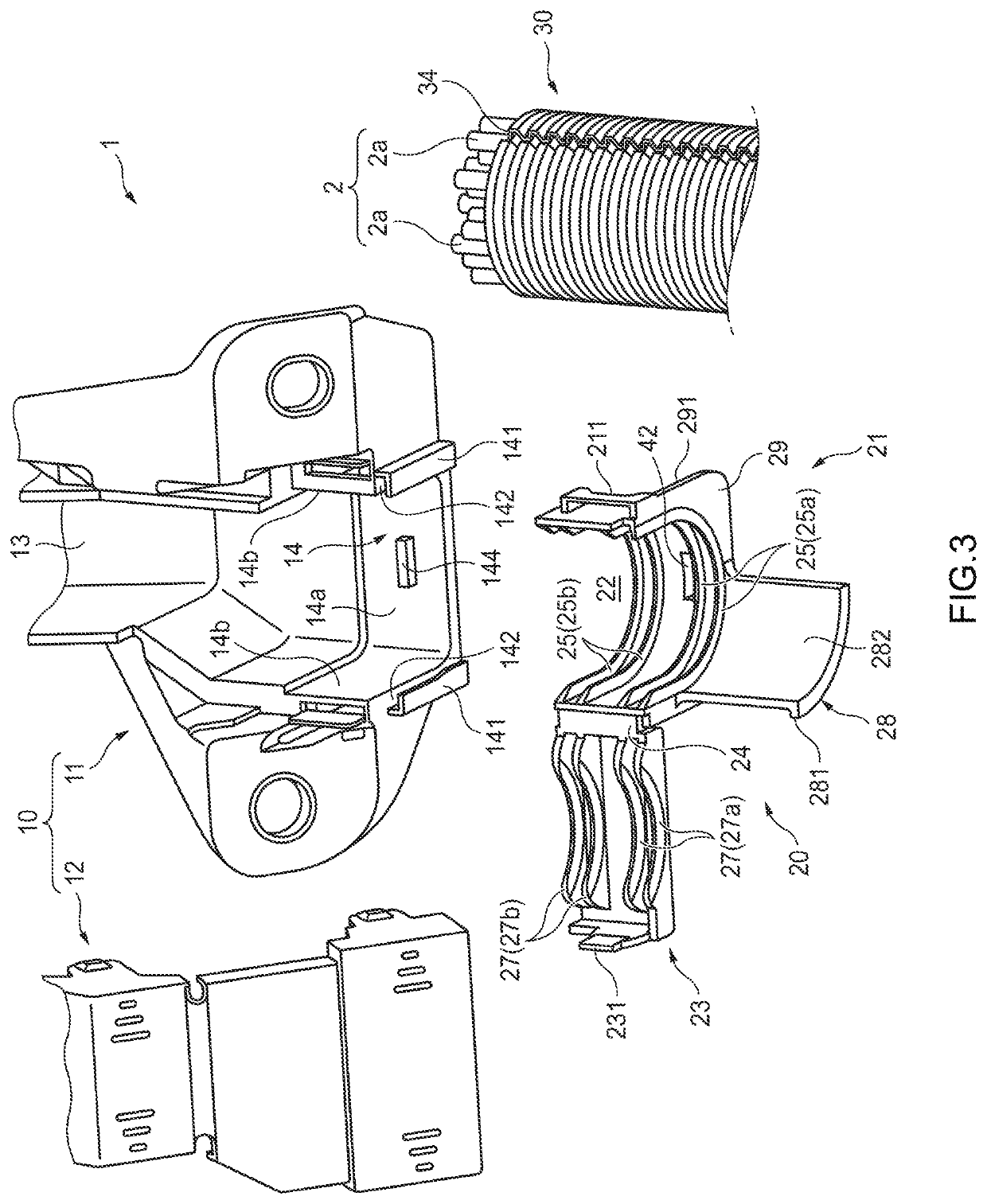 Link and wire harness