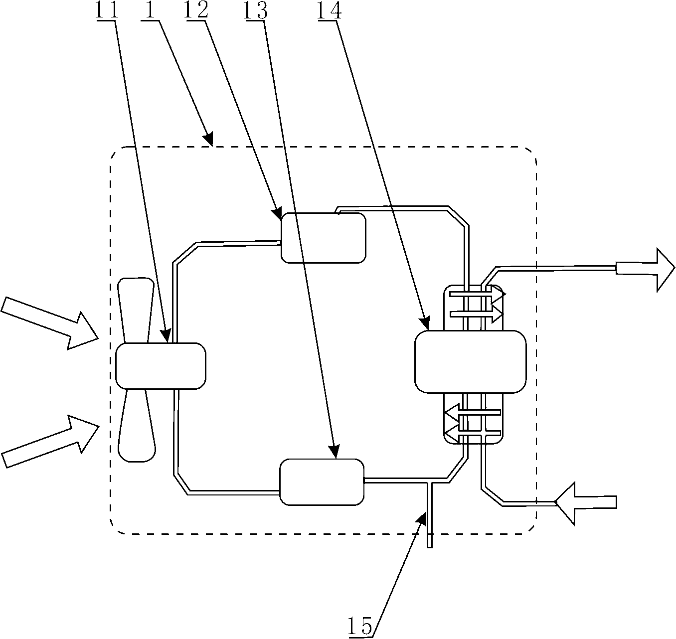 High energy-saving environment-friendly air source water heater