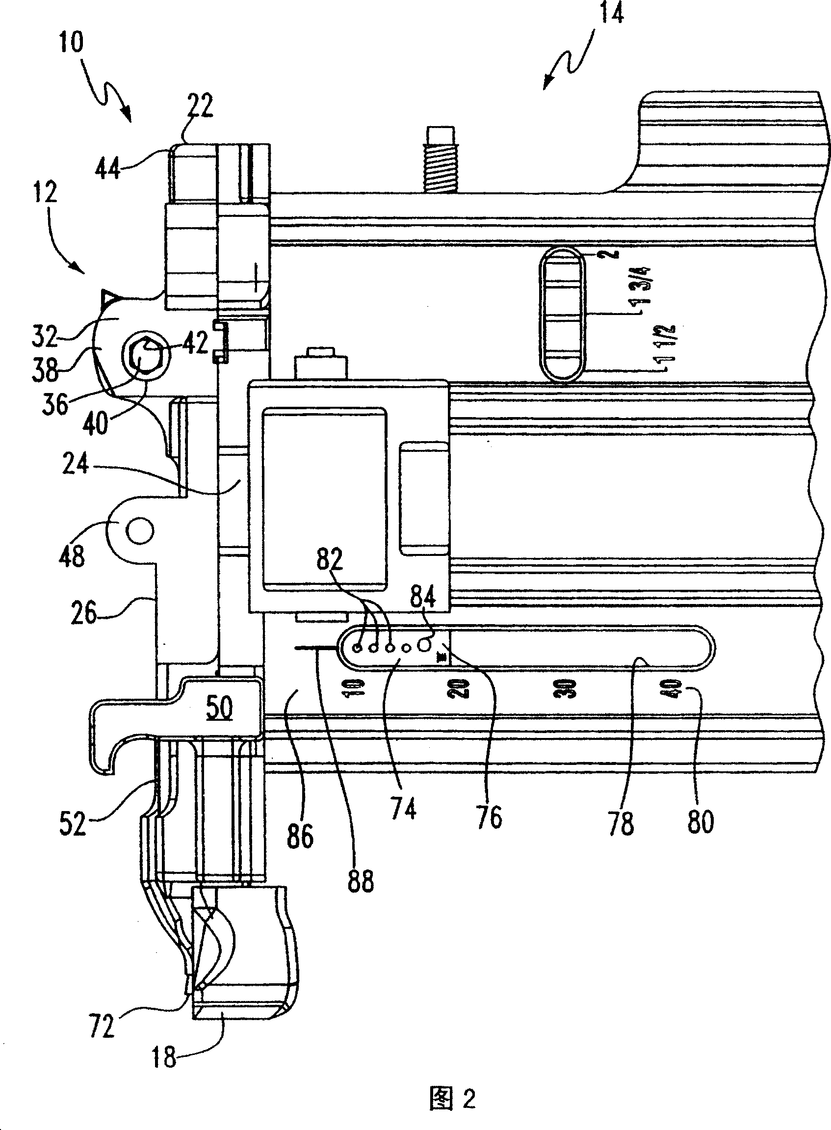 Fitting-up fastenr driving tool