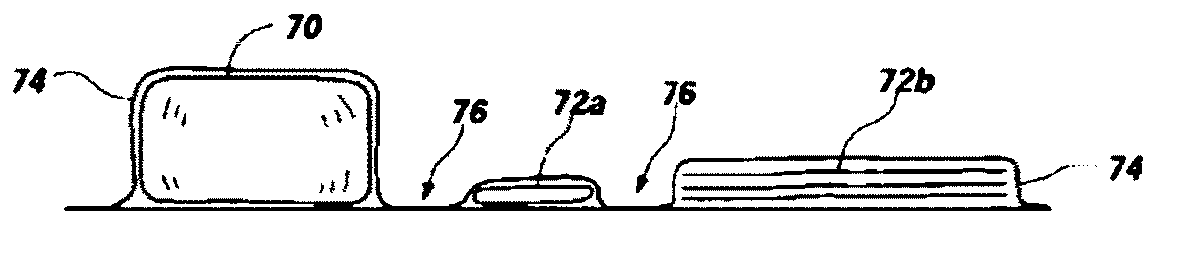 Compartmentalized vacuum-packed diaper kit