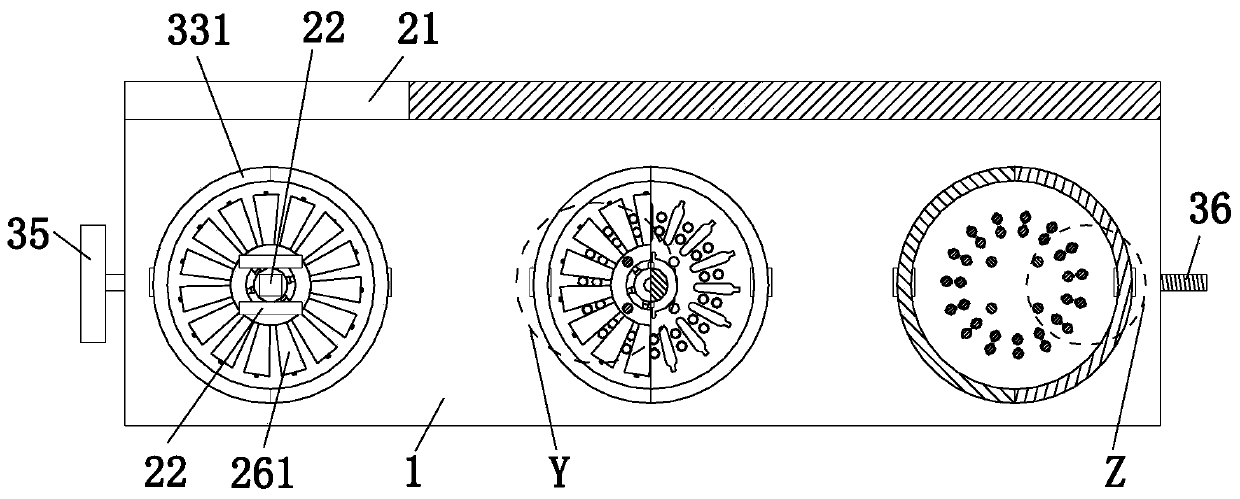 Motor stator punching machining machine