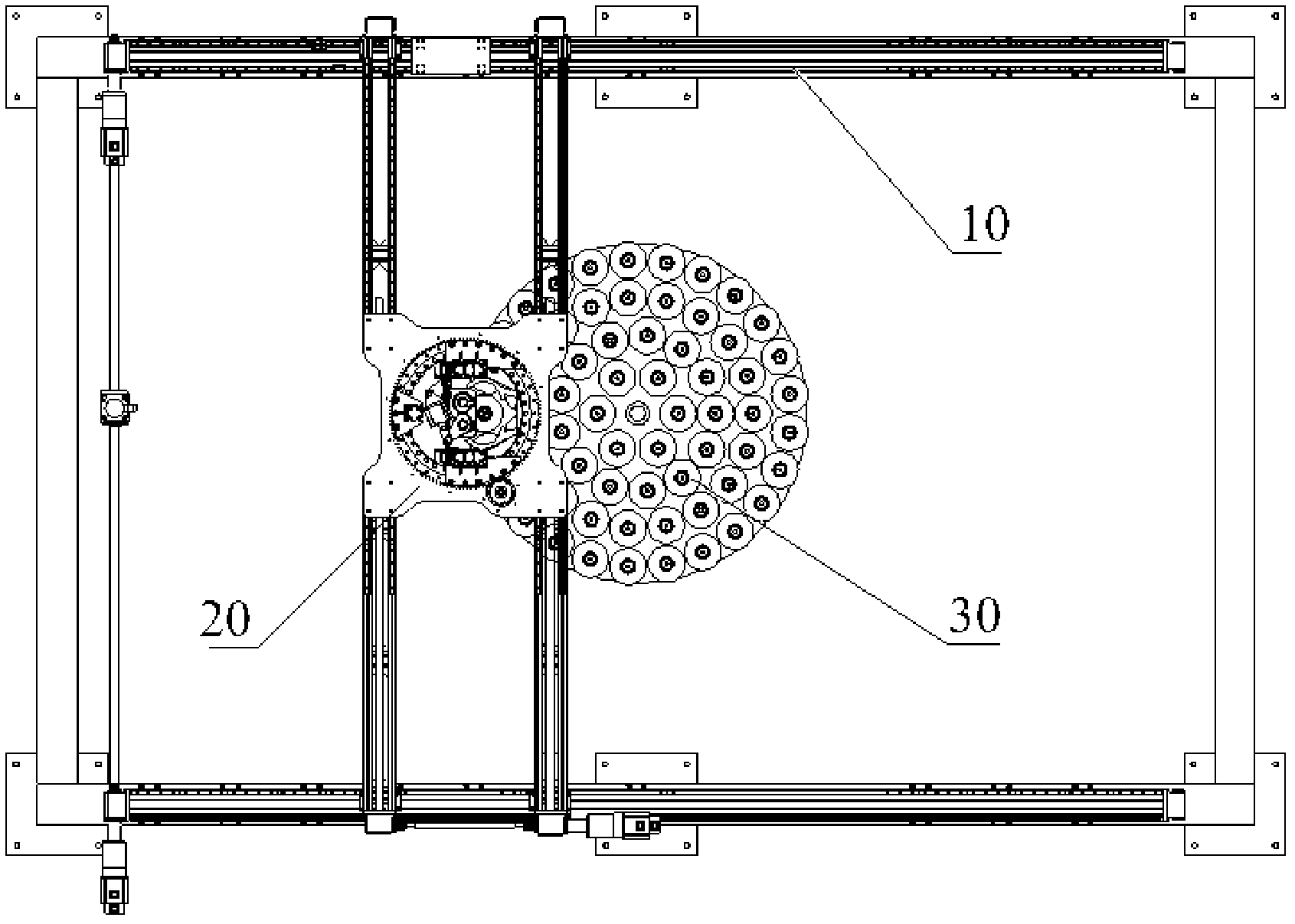 Automatic yarn grabbing machine and automatic yarn grabbing method