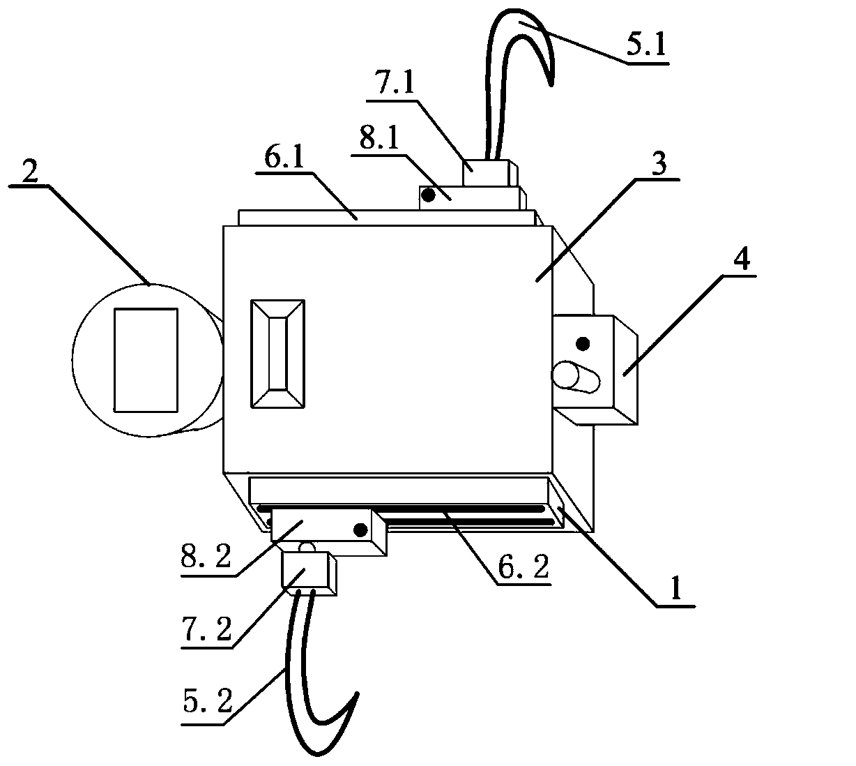 Insulator detecting robot