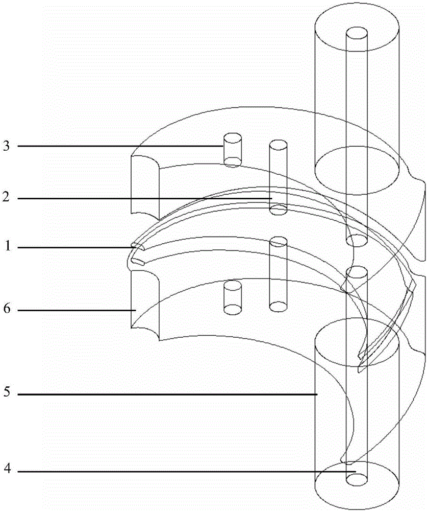 Imbalanced dual-inner-rod spiral high-frequency resonant cavity of superconductive cyclotron