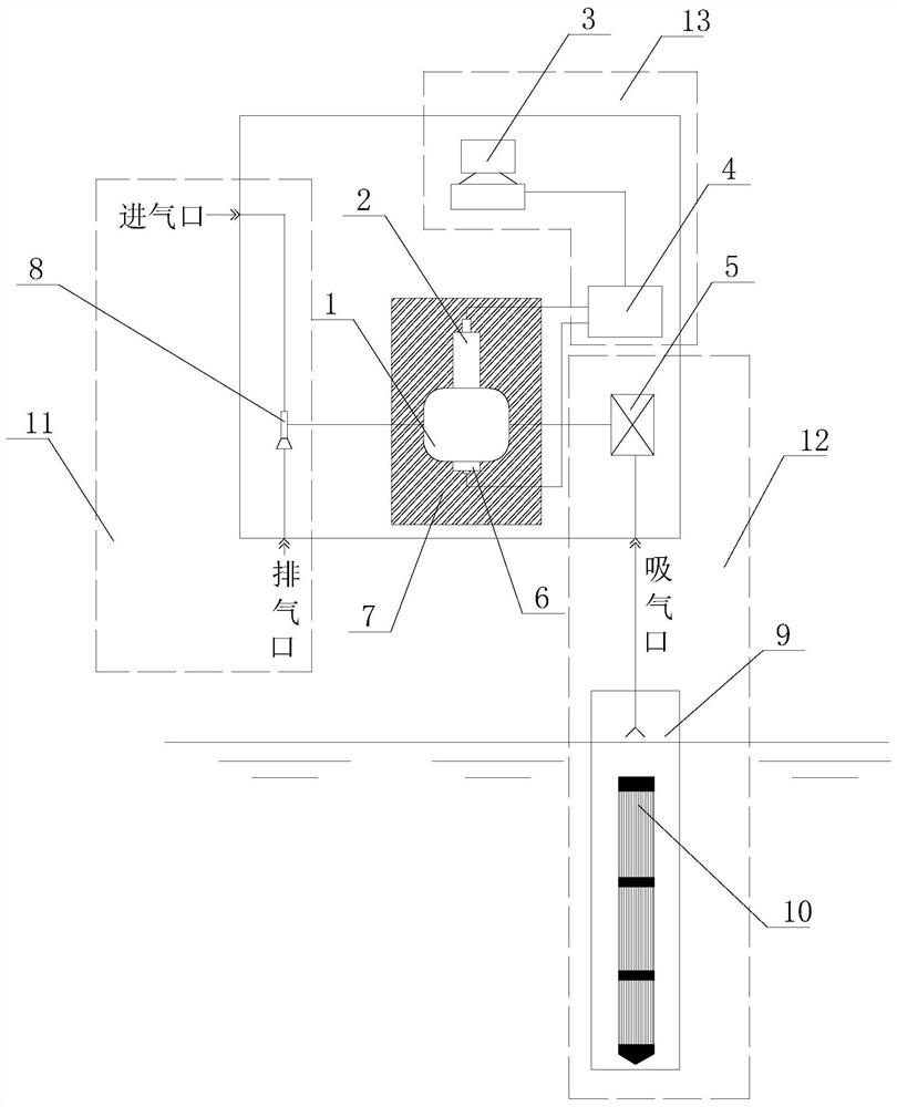 An online detection device for nuclear power plant fuel assembly damage