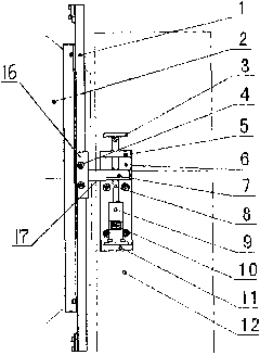 Fine-tuning device for detecting and tuning horizontal axis of telescope and theodolite