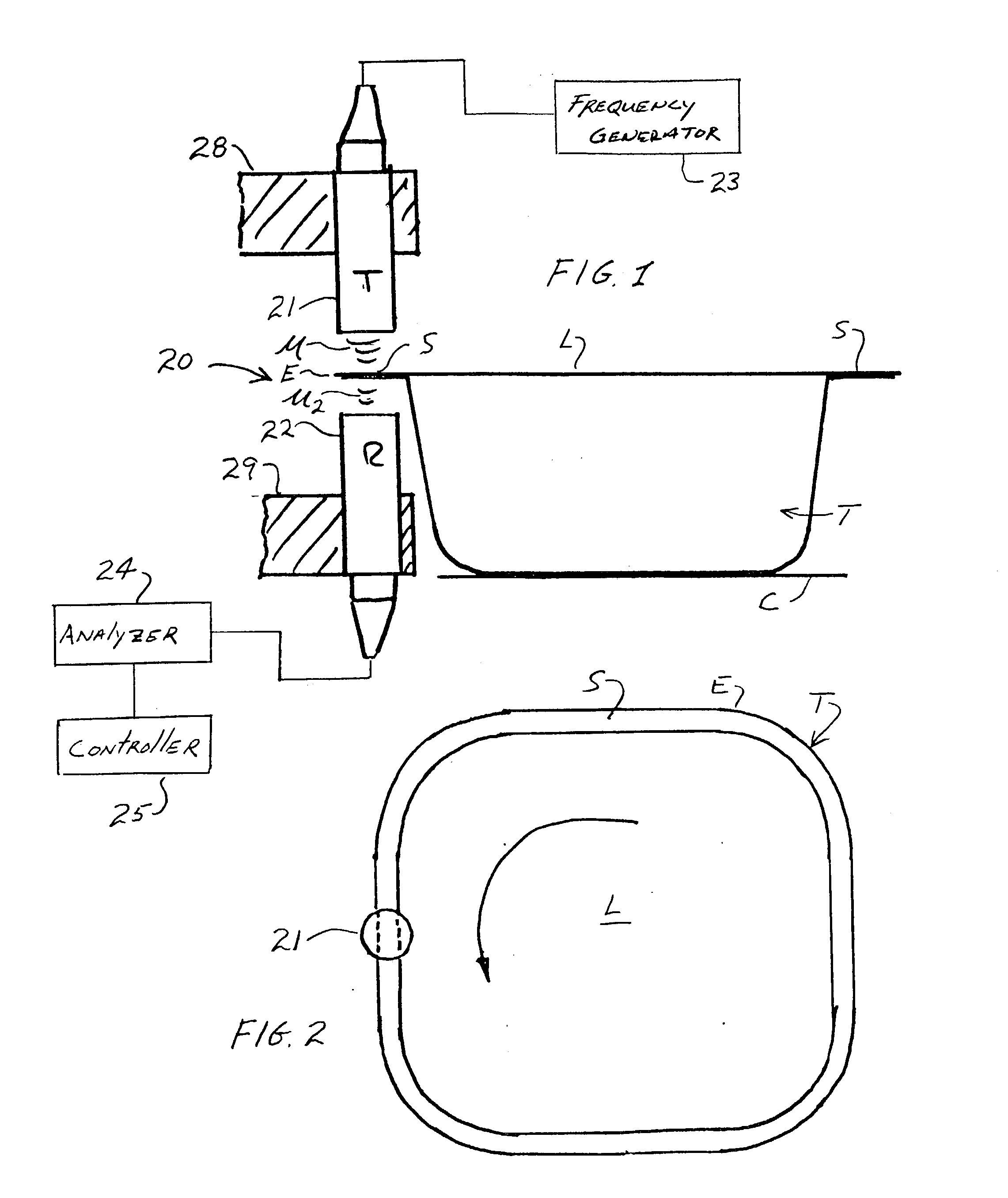 Method and apparatus for airborne ultrasonic testing of package and container seals