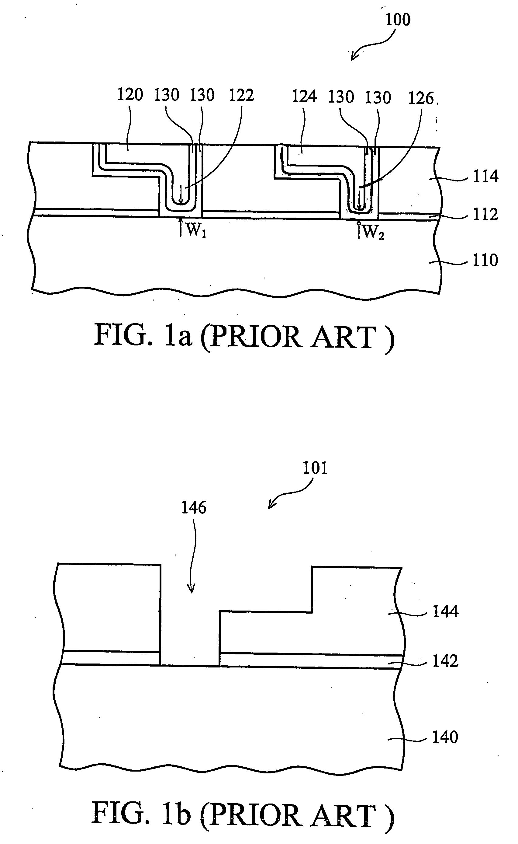 Diffusion barrier for damascene structures