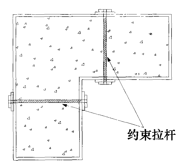 Multi-chamber type steel tube concrete special-shaped column